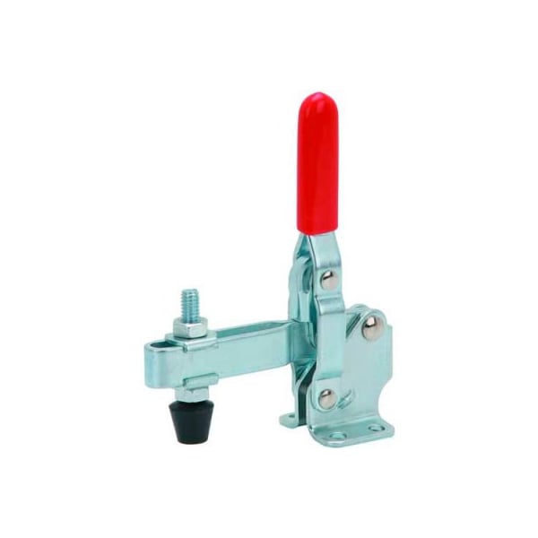 J.W. Winco, 12130 Vertical Acting Toggle Clamp, JW-12130, Flanged Base, Sheet Metal Steel
